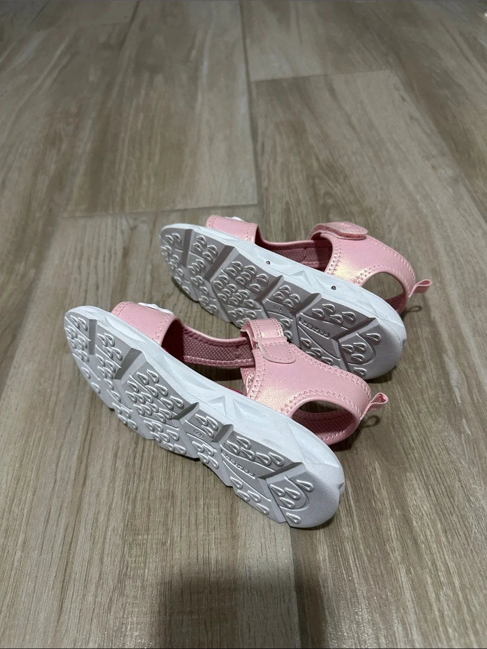 Carter's Pink Floral Light-Up Kids Sandals